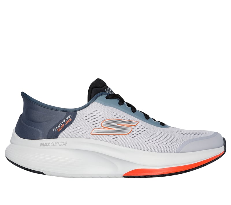 Skechers Slip-ins: GO WALK Max Walker - Next Generation, GRAY / BLUE, fullimage number 0
