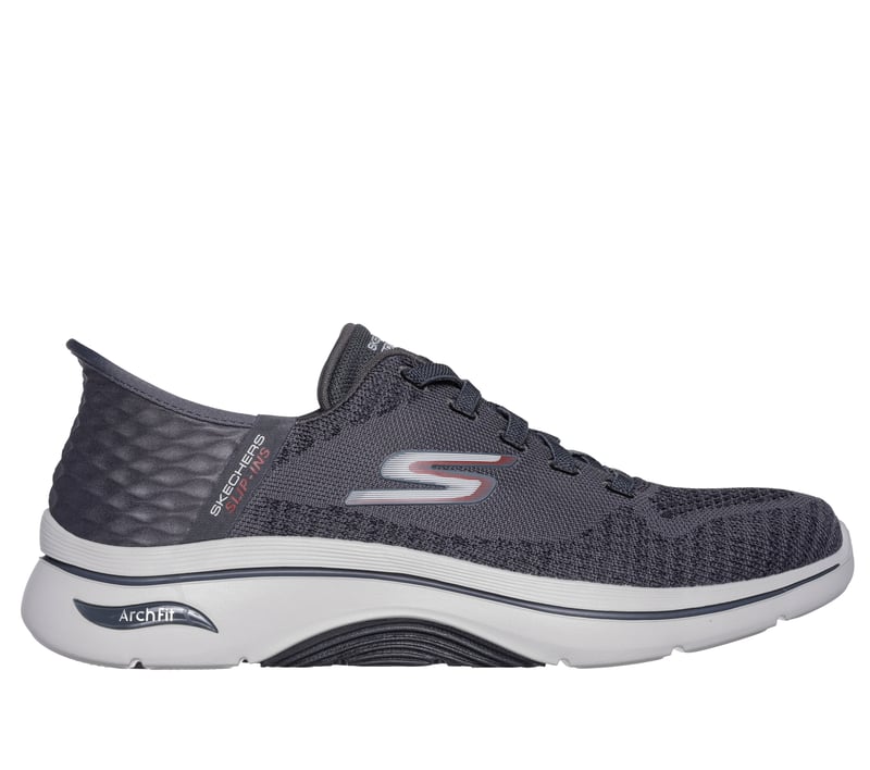 Skechers Slip-ins: Arch Fit 2.0 - Grand Select 2, GRIS ANTHRACITE / ROUGE, fullimage number 0