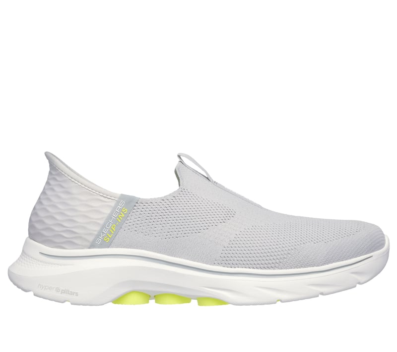 Skechers Slip-ins: GO WALK 7 - Easy On 2, GRIS / JAUNE, fullimage number 0