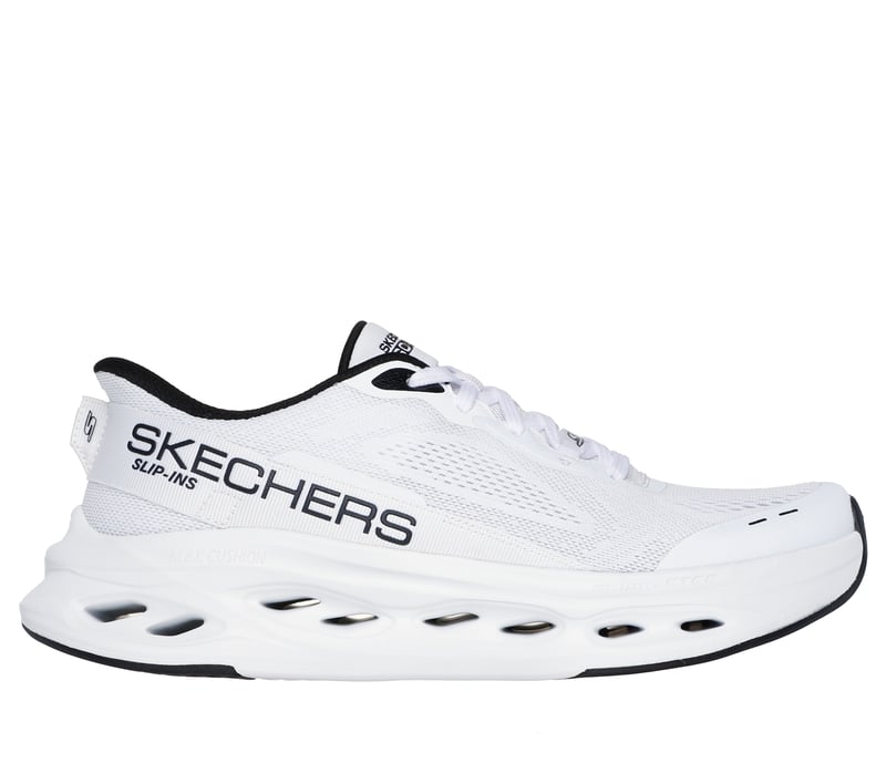 Skechers Slip-ins: Max Cushioning Glide-Step - Advert, WHITE / BLACK, fullimage number 0