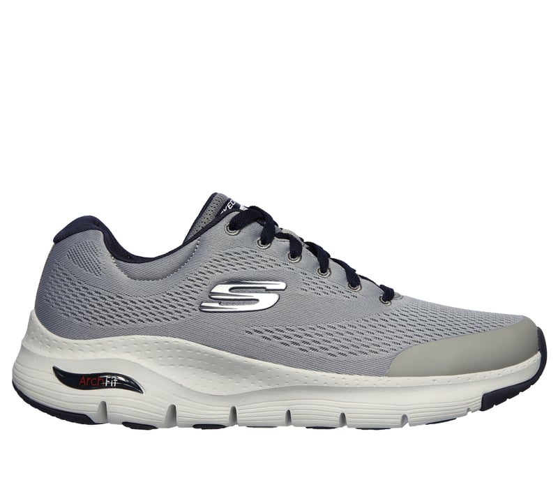 Skechers Arch Fit, GRIGIO  /  BLU NAVY, fullimage number 0