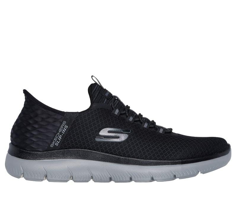 Skechers Slip-ins: Summits - High Range, BLACK / CHARCOAL, fullimage number 0