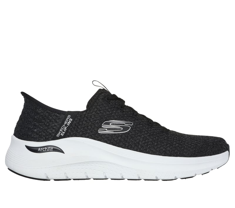 Skechers Slip-ins: Arch Fit 2.0 - Look Ahead, ZWART / WIT, fullimage number 0