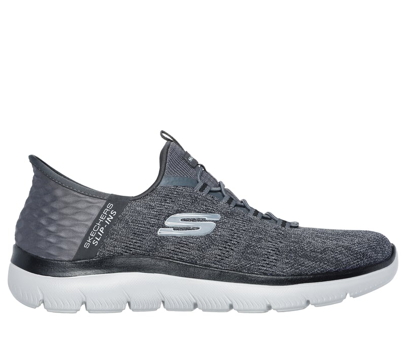 Skechers Slip-ins: Summits - Key Pace, GRIS ANTHRACITE / NOIR, fullimage number 0