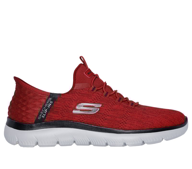 Skechers Slip-ins: Summits - Key Pace, RED / BLACK, fullimage number 0
