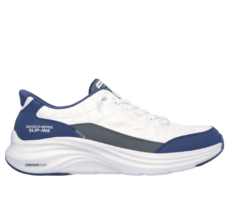 Skechers Slip-ins: Contour Foam - Cozy Fit, WIT / MARINE, fullimage number 0