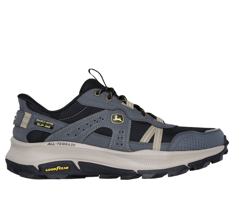 John Deere: Skechers Slip-ins Equalizer 5.0 Trail - Harvest, CHARCOAL/BLACK, fullimage number 0