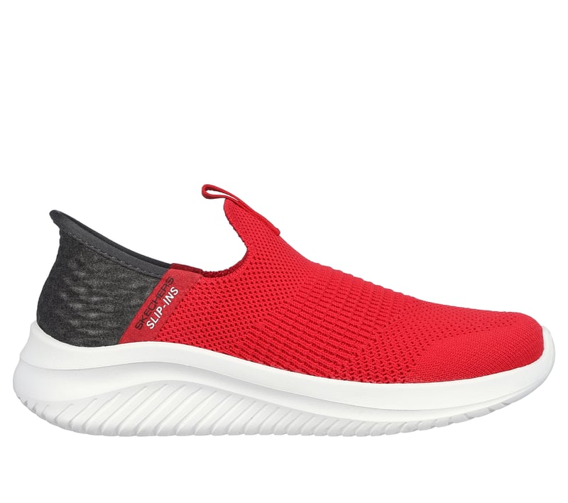 Skechers Slip-ins: Ultra Flex 3.0 - Smooth Step, CZERWONY  /  CZARNY, fullimage number 0