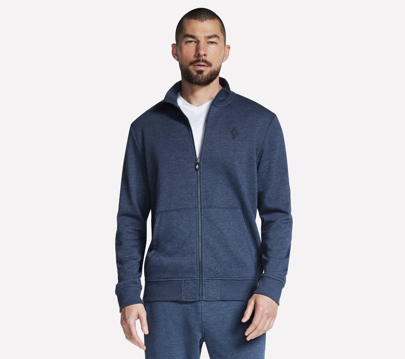 The Hoodless Hoodie GO WALK Everywhere Jacket, BLEU MARINE, fullimage number 0