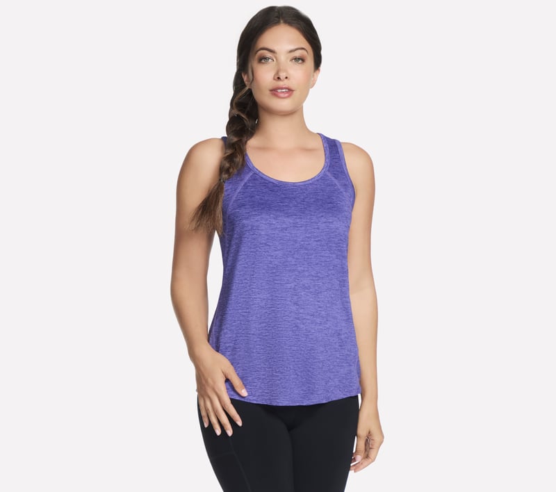 GO DRI Swift Performance Tank, DARK PURPLE, fullimage number 0