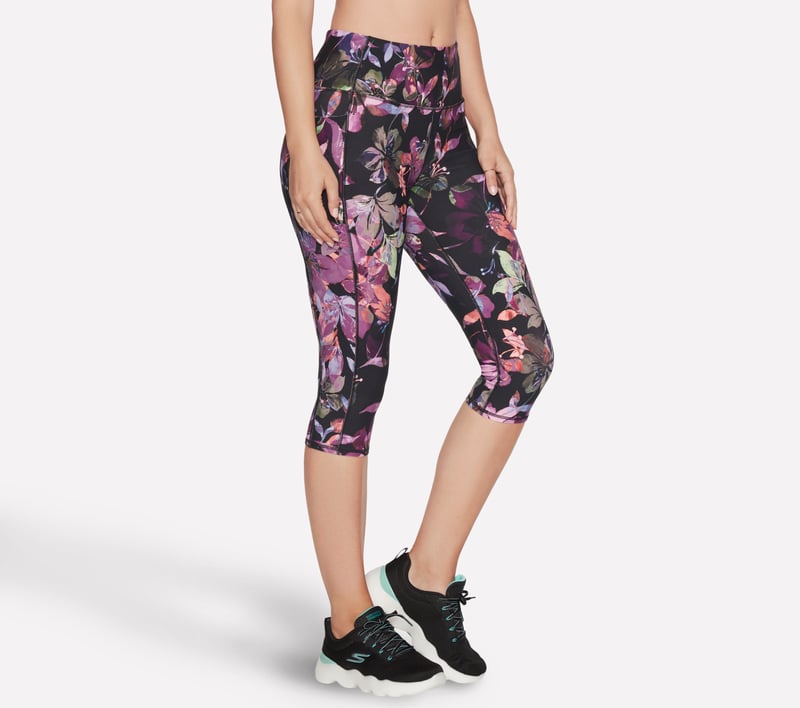 The GOFLEX Ultraviolet Capri, NOIR / VIOLET, fullimage number 0