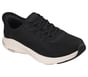 Skechers Slip-ins Relaxed Fit: D'Lux Comfort 2.0 - Supernova, BLACK / WHITE, full image number 3
