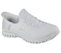 Skechers Slip-ins: Glide-Step - Pursuit, WHITE / SILVER, full image number 8