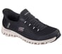 Skechers Slip-Ins: Glide-Step - Vibey, BLACK / NATURAL, full image number 3