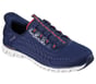 Skechers Slip-ins: Glide-Step - Glory, NAVY / RED, full image number 3