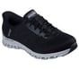 Skechers Slip-ins Waterproof: Glide-Step, BLACK / GRAY, full image number 4