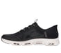 Skechers Slip-ins: Glide-Step Gratify - Pace, BLACK / GOLD, full image number 4