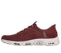 Skechers Slip-ins: Glide-Step Gratify - Pace, BURGUNDY, full image number 4