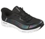 Skechers Slip-ins: Glide-Step Gratify - Cosmic, BLACK / WHITE, full image number 3