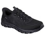 Skechers Slip-ins: Glide-Step Elevate - Amaze, BLACK, full image number 3