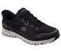 Skechers Slip-ins Waterproof: Glide-Step - Drizzle, BLACK / CHARCOAL, full image number 3