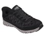 Skechers Slip-ins Waterproof: Glide-Step - Cozy Fit Cascada, CZARNY, full image number 3