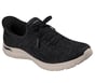 Skechers Slip-ins: Arch Fit Virtue - Kind, BLACK / GRAY, full image number 3