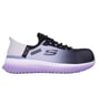 Skechers Slip-ins Work: Tilido - Ombray, BLACK / PURPLE, full image number 0