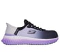 Skechers Slip-ins Work: Tilido - Ombray, BLACK / PURPLE, full image number 0