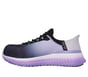 Skechers Slip-ins Work: Tilido - Ombray, BLACK / PURPLE, full image number 5