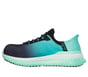Skechers Slip-ins Work: Tilido - Ombray, BLACK / TEAL, full image number 5