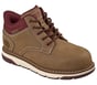 Skechers Slip-ins Work: Flex Boot Fallow, BROWN, full image number 3