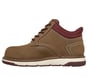 Skechers Slip-ins Work: Flex Boot Fallow, BROWN, full image number 4