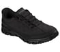 Skechers Slip-ins Work Slip-Resistant: Glide-Step - Cozy Fit Zhova, BLACK, full image number 3