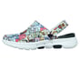 Foamies: Skechers GO WALK 5 - Dog Lover, BLACK / MULTI, full image number 5