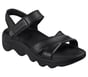 Foamies: Massage Fit Sandal - Heartfelt, NOIR, full image number 3