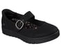 Skechers Slip-ins: BOBS Arch Comfort Sunfest - Easy Charm, BLACK, full image number 3