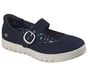 Skechers Slip-ins: BOBS Arch Comfort Sunfest - Easy Charm, NAVY, full image number 3