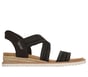Skechers Slip-ins: BOBS Desert Kiss - Lavish Leap, BLACK, full image number 0