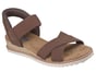 Skechers Slip-ins: BOBS Desert Kiss - Golden Lily, CHOCOLATE, full image number 3