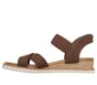 Skechers Slip-ins: BOBS Desert Kiss - Golden Lily, CHOCOLATE, full image number 4