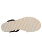 Skechers Slip-ins: BOBS Desert Kiss - Frayed Fun, BLACK, full image number 2