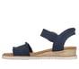 Skechers Slip-ins: BOBS Desert Kiss - Frayed Fun, NAVY, full image number 4