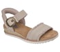 Skechers Slip-ins: BOBS Desert Kiss - Frayed Fun, TAUPE, full image number 3