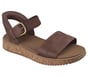 Skechers Slip-ins: BOBS Sun Vibe - Be Corky, CHOCOLAT, full image number 3