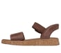 Skechers Slip-ins: BOBS Sun Vibe - Be Corky, CHOCOLAT, full image number 4