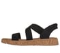 Skechers Slip-ins: BOBS Sun Vibe - Island Stroll, BLACK, full image number 4
