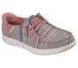 Skechers Slip-ins: BOBS Skip Cute - August Air, PINK / MULTI, full image number 3