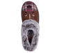 Skechers Slip-ins: BOBS Cozy Kiss - Plaid Pup, CHOCOLATE, full image number 1