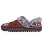 Skechers Slip-ins: BOBS Cozy Kiss - Plaid Pup, CHOCOLATE, full image number 4